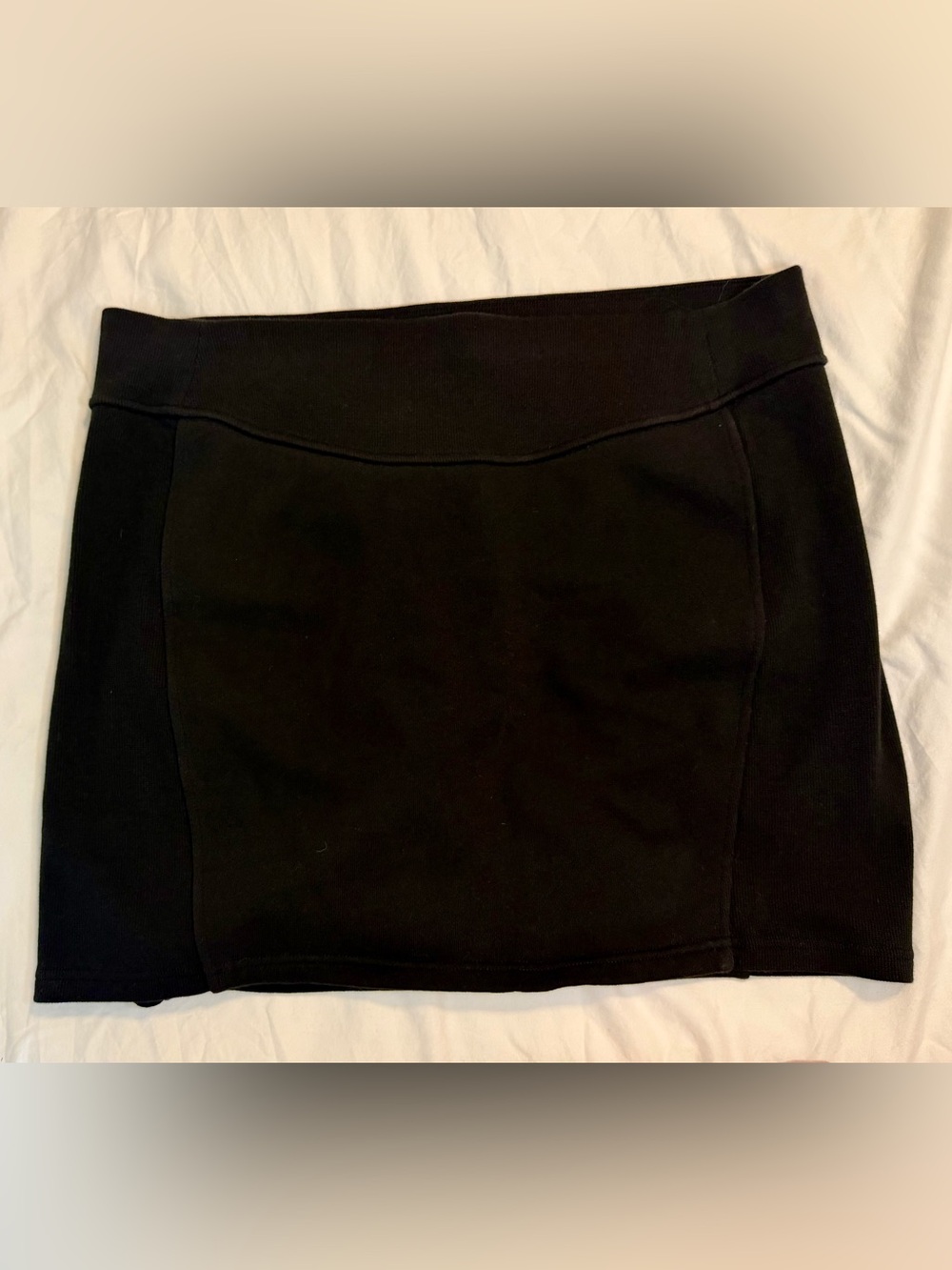 lululemon athletica Scuba Black Stretch Mini Skirt